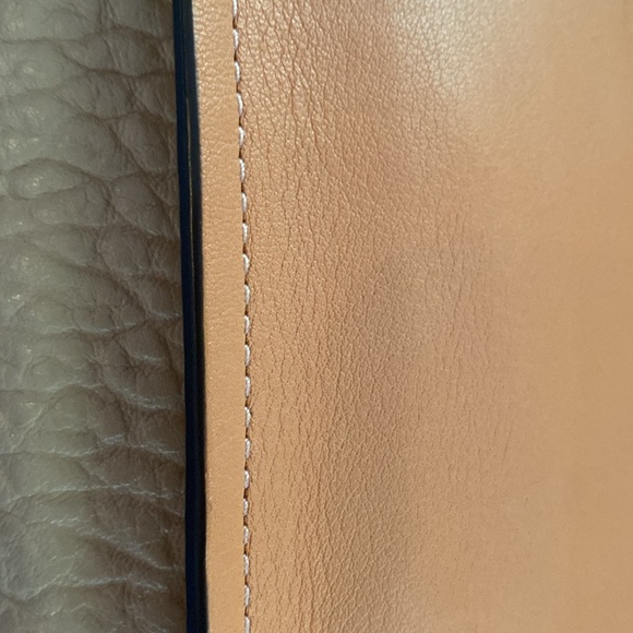 COACH DREAMER SUNRISE LEATHER & SUEDE COLOR BLOCK HANDBAG / CROSSBODY RARE EUC - Picture 11 of 14